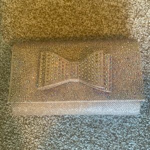 Embellished clutch purse